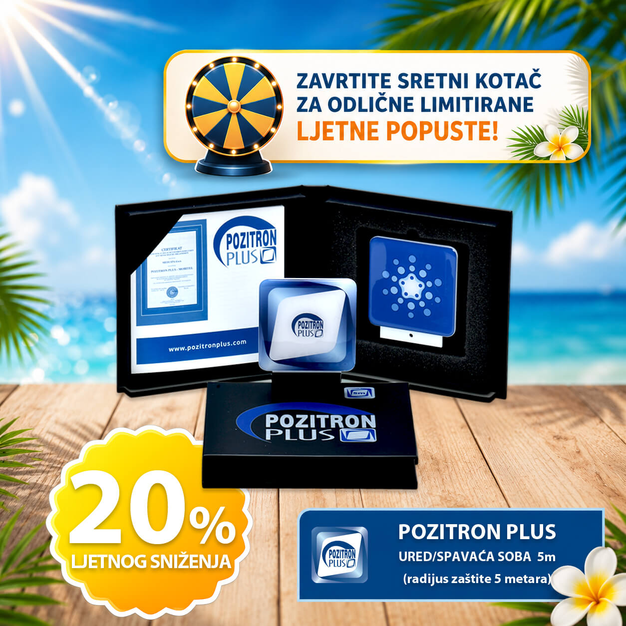 Pozitron Plus 5m - SPAVAĆA SOBA (URED)