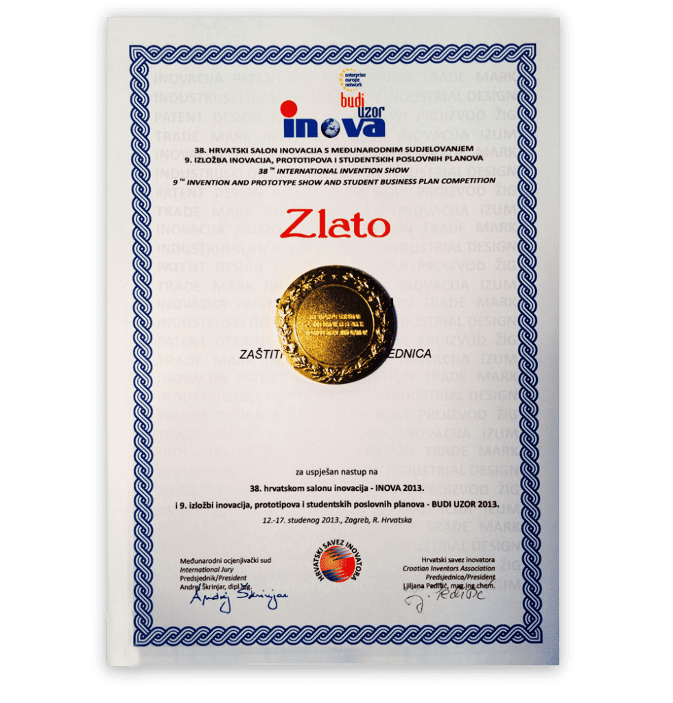 INOVA ZAGREB GOLD MEDAL